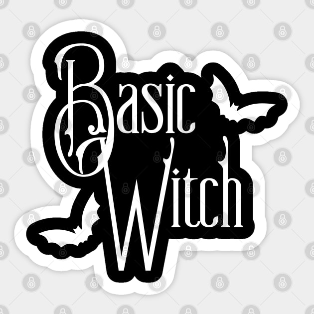Basic Witch Sticker by uncommontee
